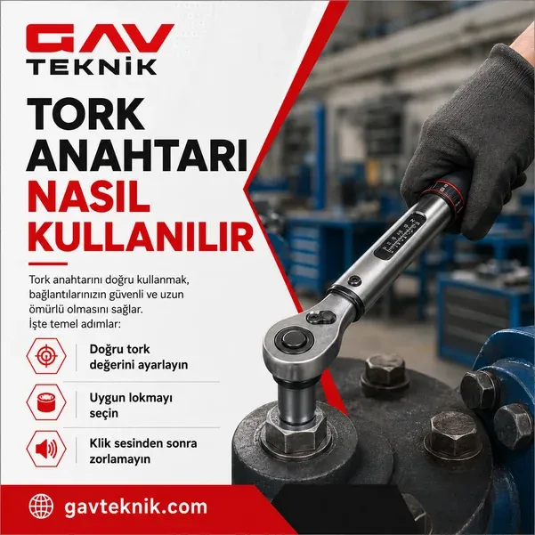 Tork Anahtarı Nasıl Kullanılır